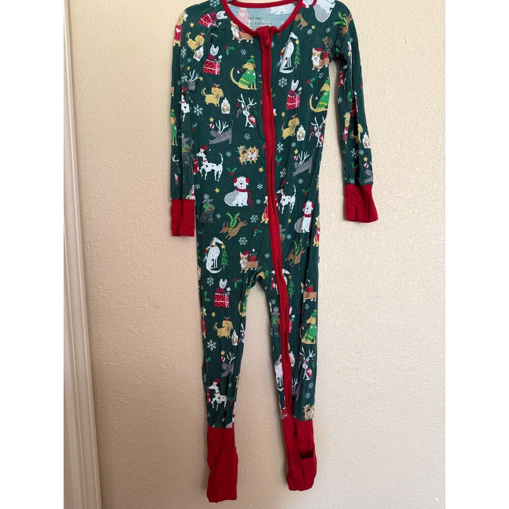 Little Sleepies Christmas 3T zippy